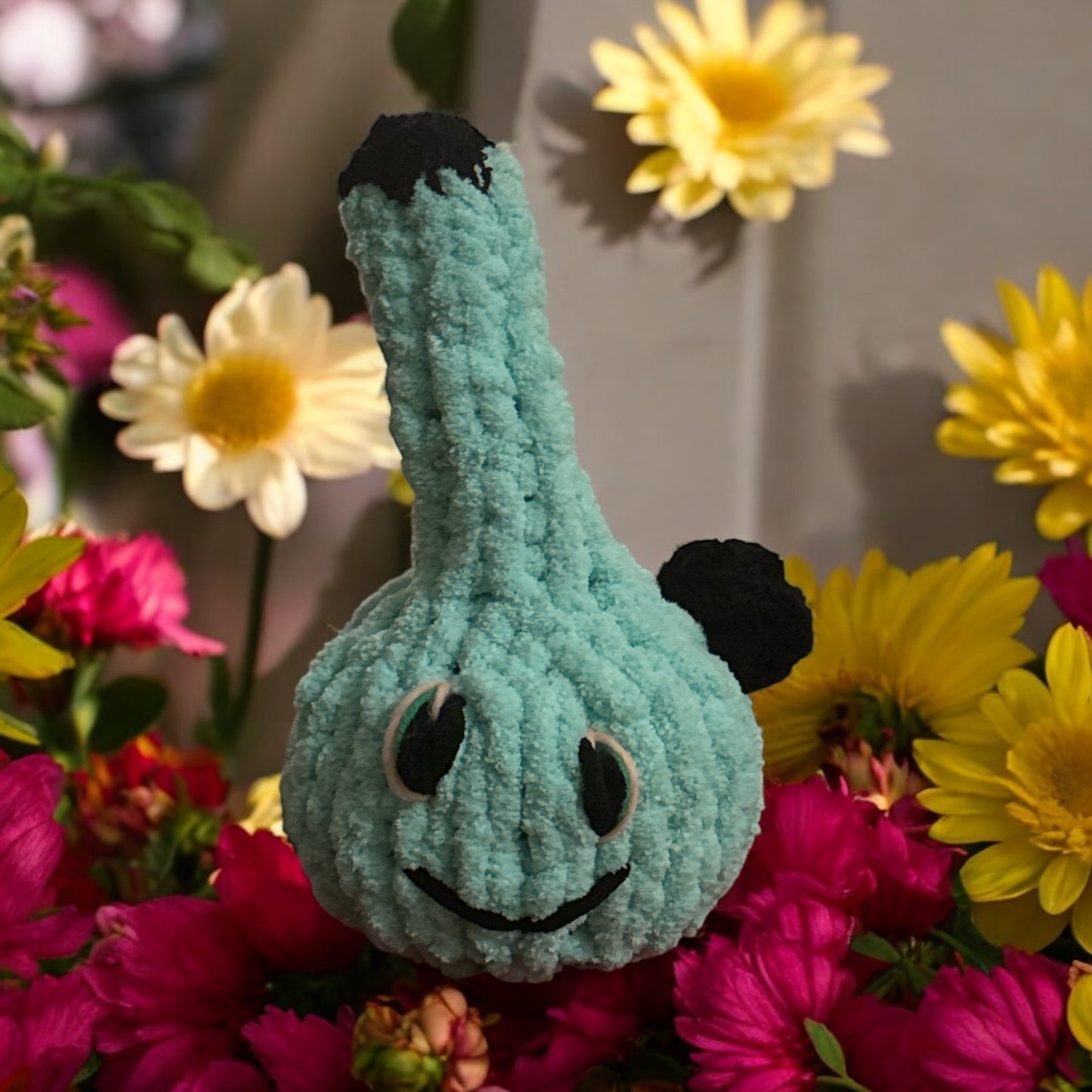 Customizable Chunky Chenille Knit Bong - Decorative Piece