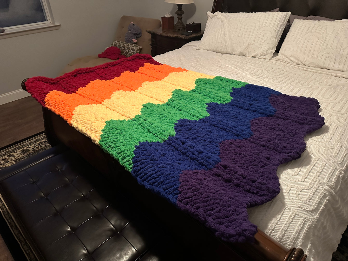 Pride Rainbow LGBTQ Gay Throw Blanket