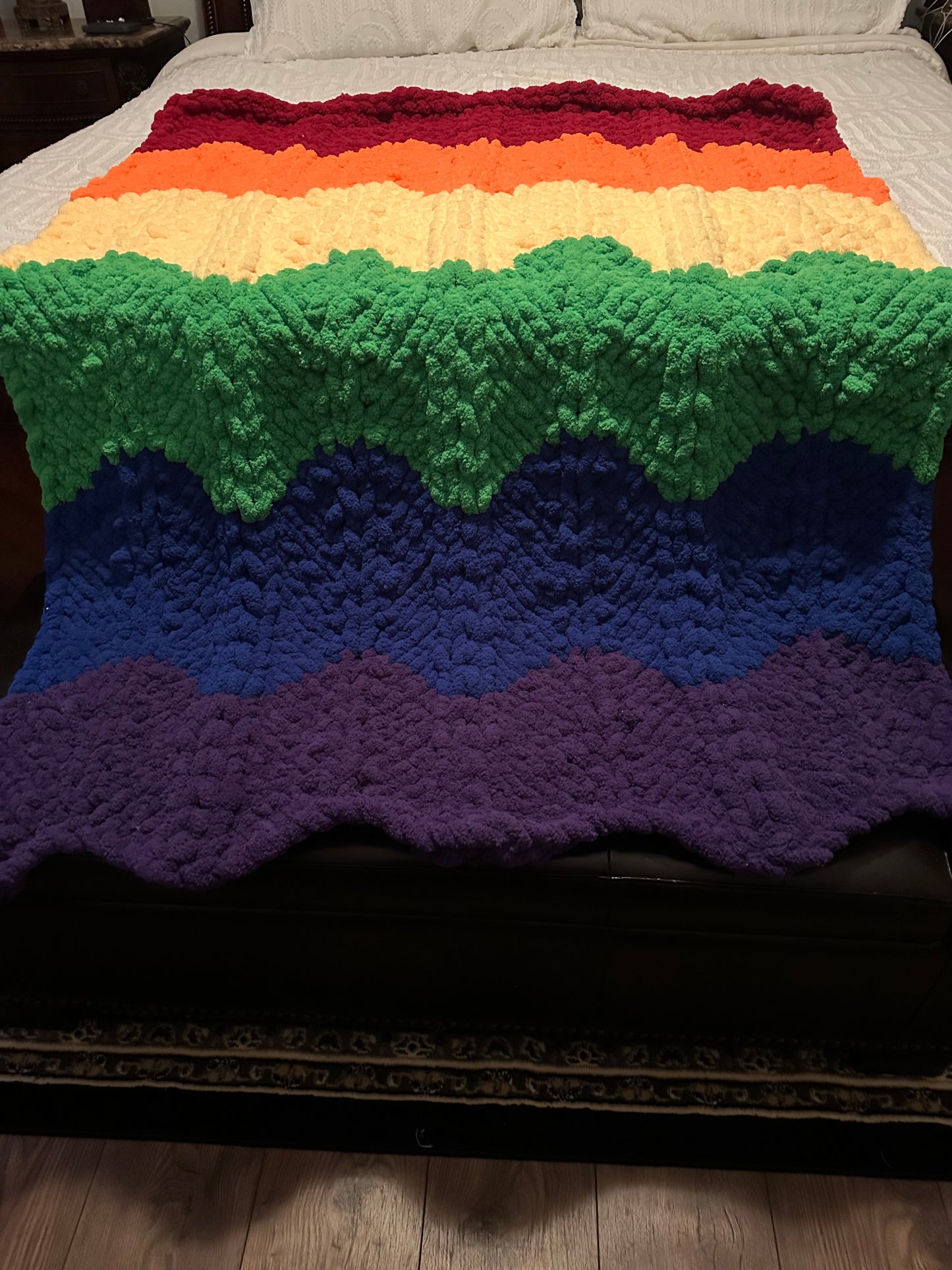 Pride Rainbow LGBTQ Gay Throw Blanket