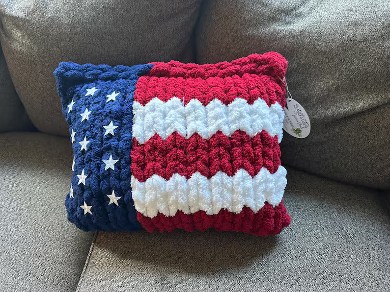 USA Flag Pillow