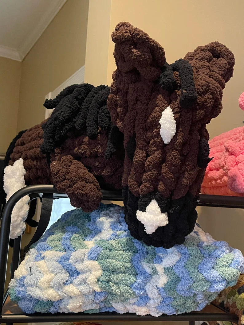 Horse Pillow Stuffed Animal Plushie