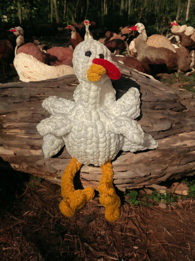 Thanksgiving Turkey Stuffed Animal Plushie