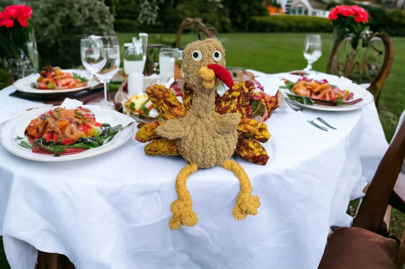 Thanksgiving Turkey Stuffed Animal Plushie